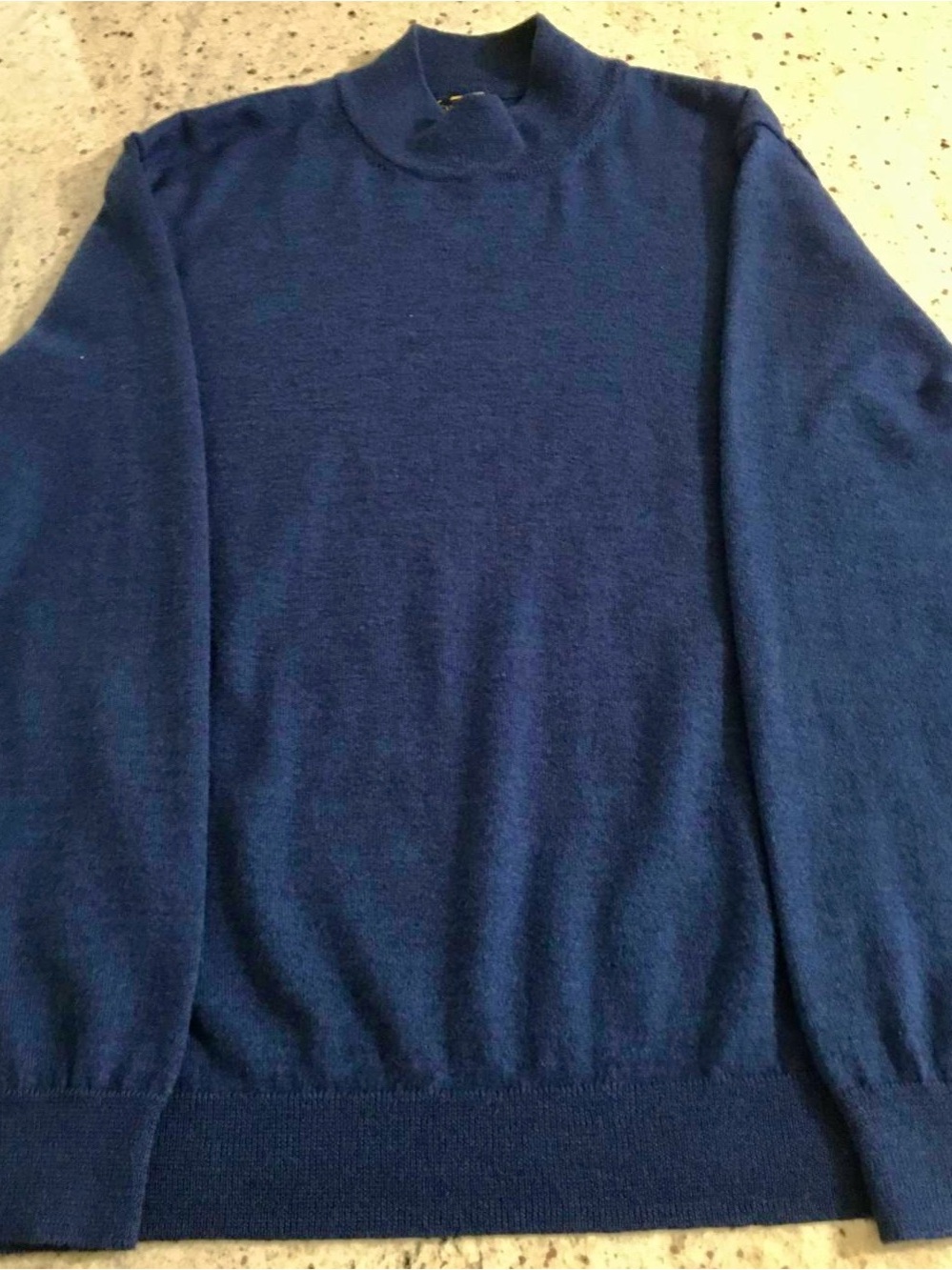 Club Room Men's Navy Turtleneck Sweater